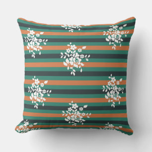 Trendy Floral Graphic Cushion