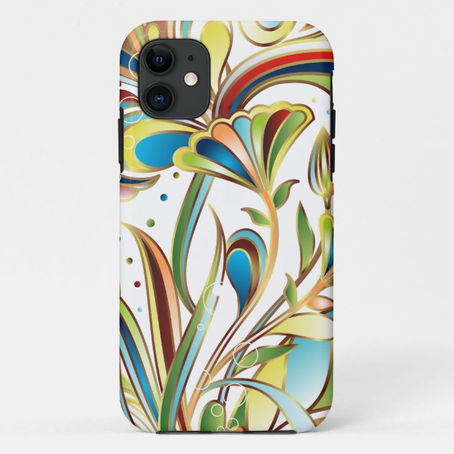 Trendy Floral iPhone 5 Case (Back)