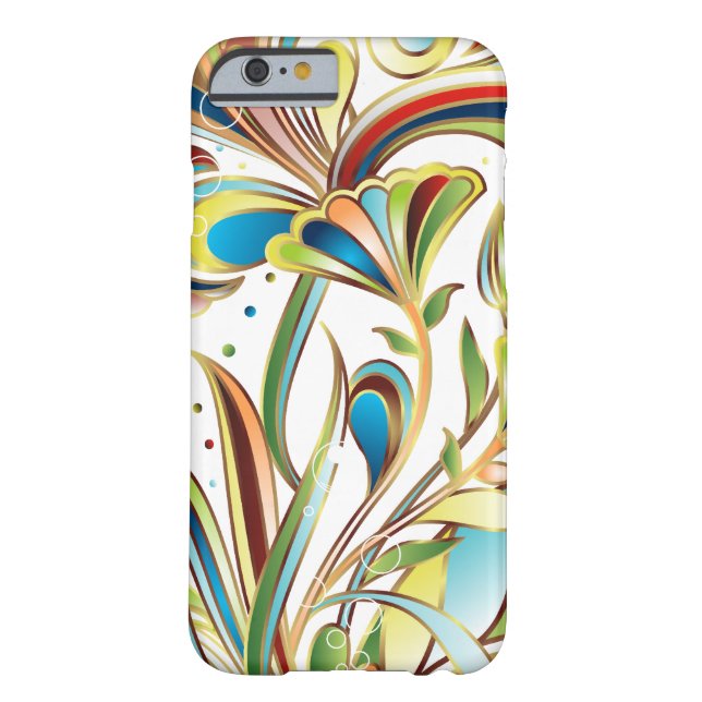 Trendy Floral iPhone 6 case (Back)