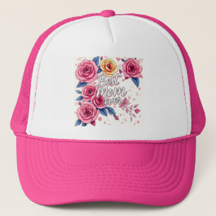 Trendy Floral Luxury Gift Collection Trucker Hat