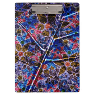 Trendy Floral Pattern #10 Clipboard