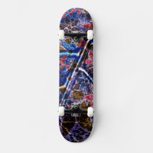 Trendy Floral Pattern #11 Skateboard