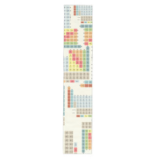Trendy Funky Nerd Nerdy Geek Retro Medium Table Runner