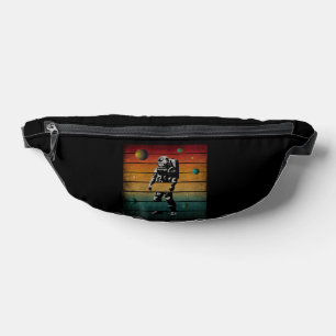 Trendy Funny Astronaut Vintage Space Planet Bum Bags