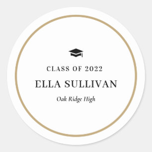 Trendy Gallery Editable Colour Graduation Sticker