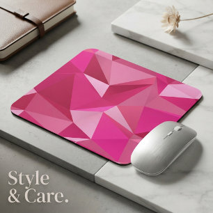 Trendy Geometric Halftone Print Mouse Mat