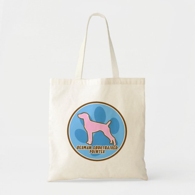 Trendy German Shorthaired Pointer Tote Bag (Front)