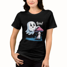 Trendy Ghost T-Shirt – Funny Halloween Graphic Tee