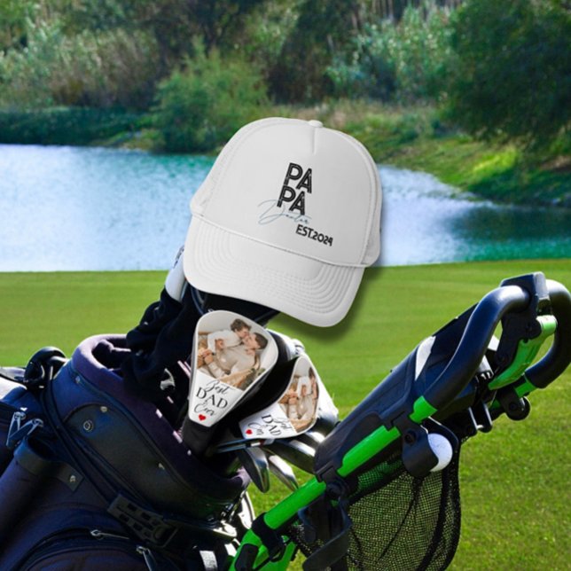 Trendy Gift For Dad Personalised Name Individual Trucker Hat (Creator Uploaded)