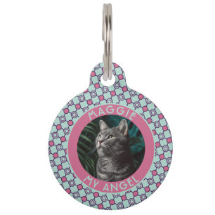 Trendy Gift For Pet Owner Hexagon Print Tag
