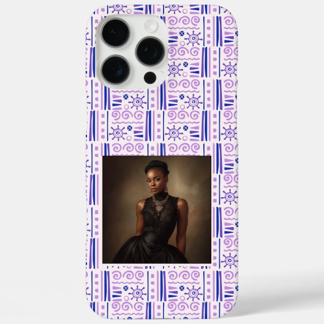 Trendy Gift Ideas For Mom Ethnic Pattern  Case-Mate iPhone Case (Back)