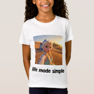 Trendy Girls T-Shirt Cute & Comfortable Everyday