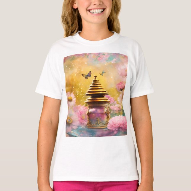 "Trendy Girls' T-Shirts: Style Meets Comfort!""Exp T-Shirt (Front)