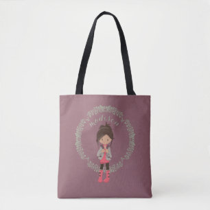 Trendy Girly Avatar Tote Bag