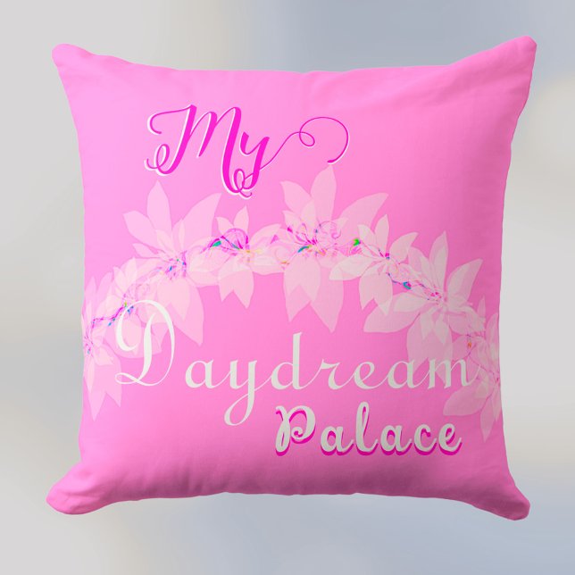 Trendy girly pink cushion (Creator Uploaded)
