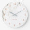 Trendy Glam Faux Rose Gold Look and White Marble