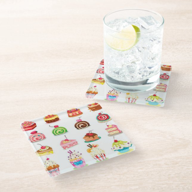 Trendy Glass Coaster (Angled)