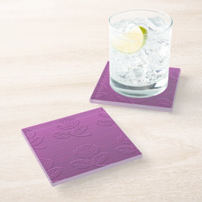 Trendy Glass Coaster (Angled)
