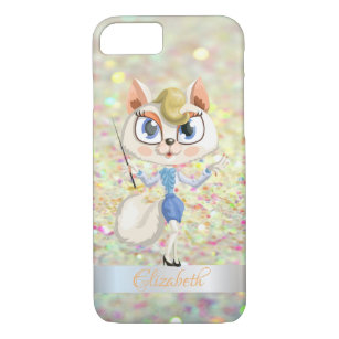 Trendy  Glitter Bokeh  Kitty - Personalised Case-Mate iPhone Case