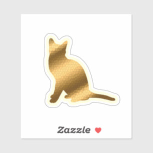 Trendy Gold Cat