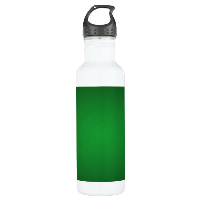 Trendy Grainy Green-Black Vignette 710 Ml Water Bottle (Front)