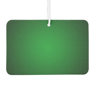 Trendy Grainy Green-Black Vignette Car Air Freshener