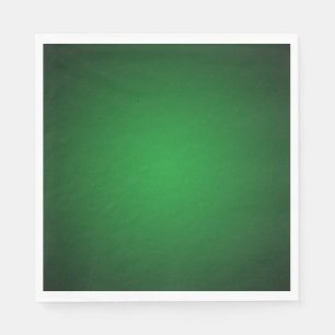Trendy Grainy Green-Black Vignette Napkin