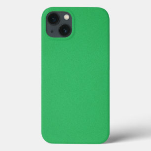 Trendy Green Grainy Background iPhone 13 Case