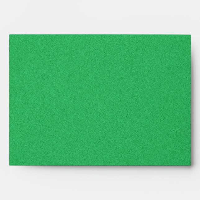 Trendy Green Grainy Background Envelopes (Front)