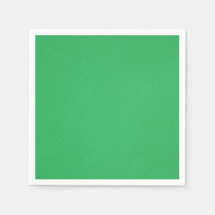Trendy Green Grainy Background Napkin