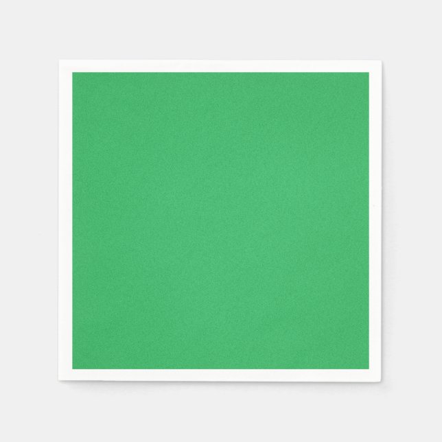 Trendy Green Grainy Background Napkin (Front)