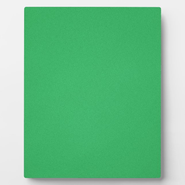 Trendy Green Grainy Background Plaque (Front)