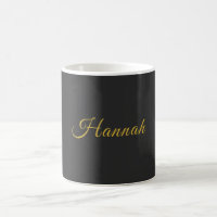 Trendy Grey Gold Plain Creative Modern
