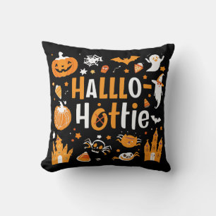 Trendy Hallo-Hottie Pillow Halloween Party pilow