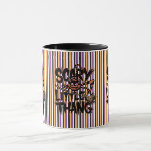 Trendy Halloween Quote "Scary Little Things" Mug