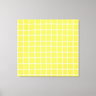 Trendy Hand Drawn Ink Shapes Canvas Print