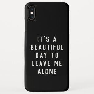 trendy hipster funny quote iPhone XS max case