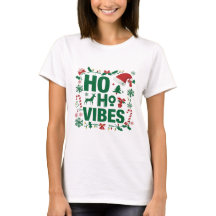 Trendy Ho Ho Ho Holiday Party Tee