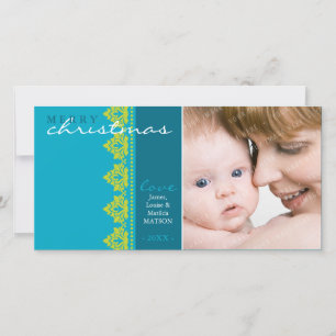 TRENDY HOLIDAY PHOTOCARD :: pretty bordered L1