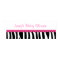 Trendy Hot Pink Zebra Print Banner Sign