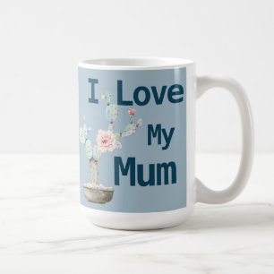 Trendy I Love My Mum Coffee Mug
