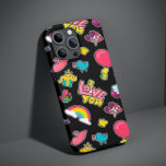 Trendy I Love You Colourful Modern Girly Y2K Case-Mate iPhone 14 Case<br><div class="desc">Trendy I Love You Colourful Modern Girly iPhone Smart Phone Cases features a colourful blend of Y2K icons and the text "I love you" in modern script typography. Perfect as a gift for Christmas,  birthday,  holidays and more. Designed by © Evco Studio www.zazzle.com/store/evcostudio</div>