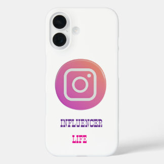 Trendy Instagram Content Creator Gift iPhone 16 Case