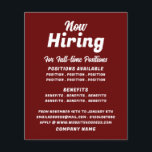 Trendy Job Vacancy Recruitment Advertising Flyer<br><div class="desc">Trendy Job Vacancy Recruitment Advertising Flyers By The Business Card Store.</div>