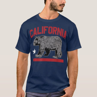 Trendy Large California Bear  T-Shirt