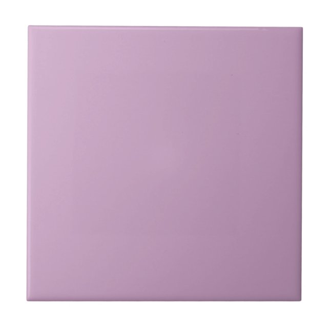 Trendy - Lavender Pink Ceramic Tile (Front)