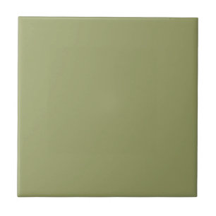 Trendy Leafy Brushwood Green - Ceramic Tile
