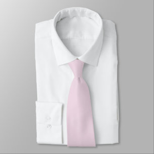 Trendy Lemonade Pink Solid Color Tie