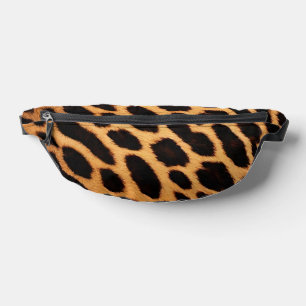 Trendy Leopard Cat Animal Print Collection Bum Bags