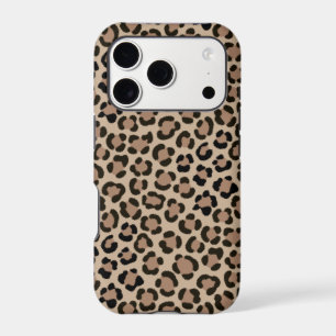 Trendy Leopard Print Fur Effect Repeat Pattern